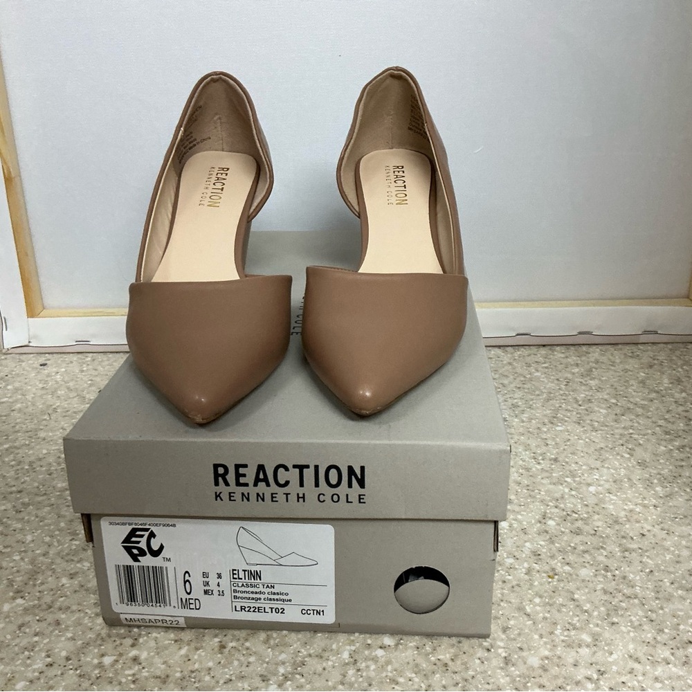 Kenneth Cole Reaction Eltinn Women's Tan Shoes